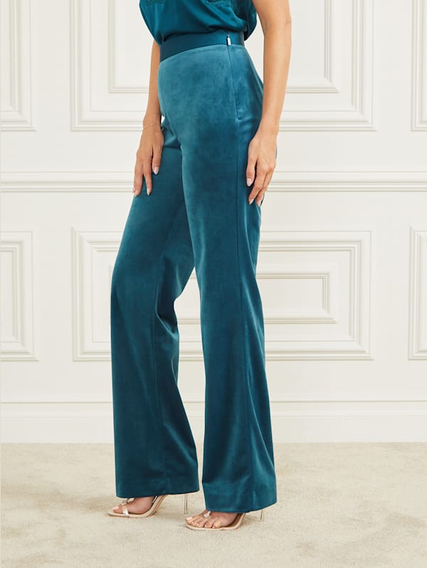 Lilli Velvet Pant GUESS Canada