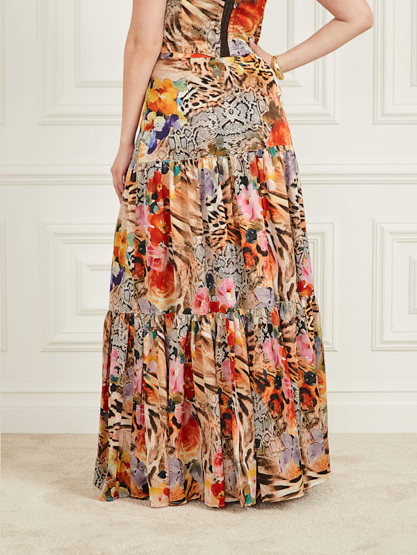 Maxi Marciano Skirt | Printed Blossom