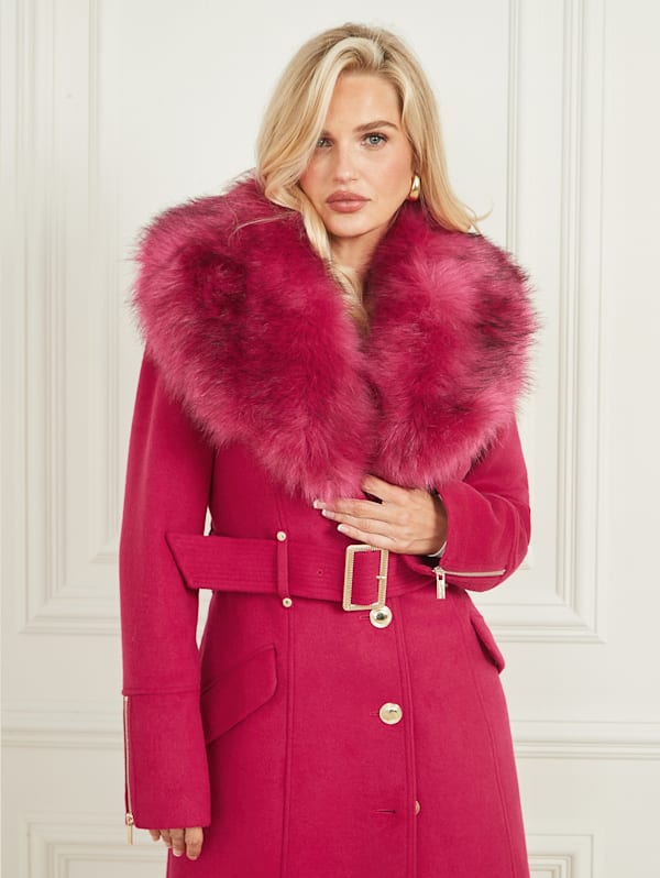 Alice Wool Blend Coat Marciano