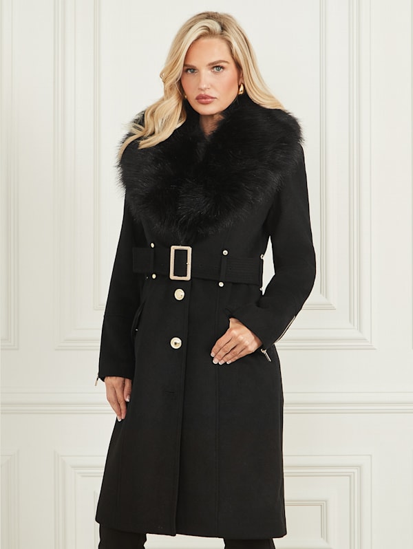 Alice Wool Blend Coat GUESS