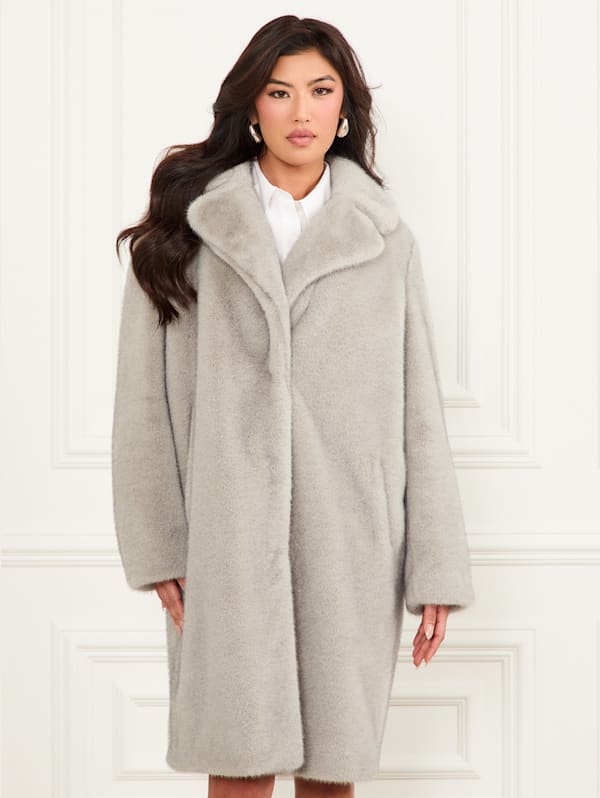 Bianca Faux-Fur Coat | Marciano