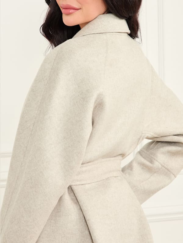 Women's plus size hotsell wool blend coats
