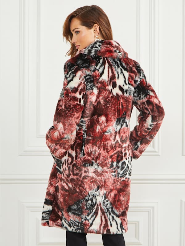 Manteau en fourrure synthetique Belle Marciano Ca