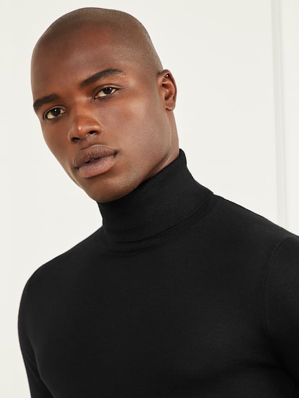 Guess turtleneck mens hot sale
