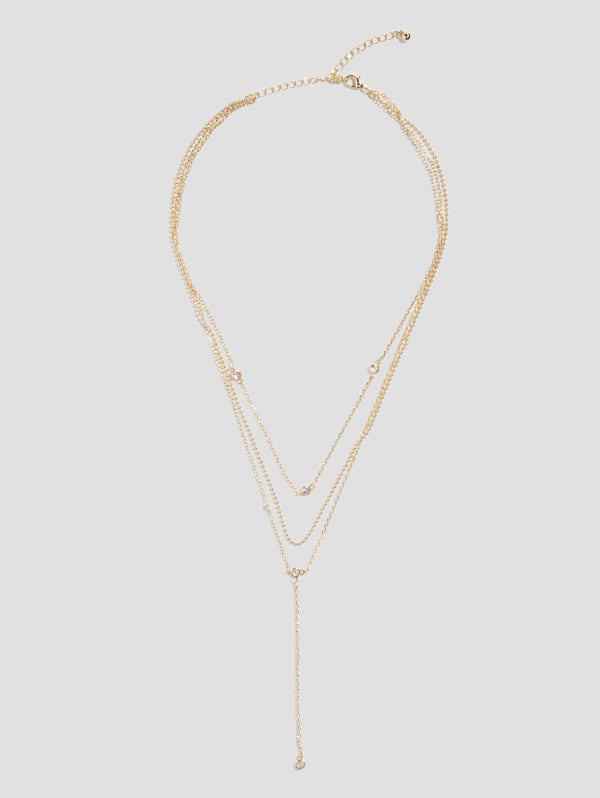 Guess deals layered necklace
