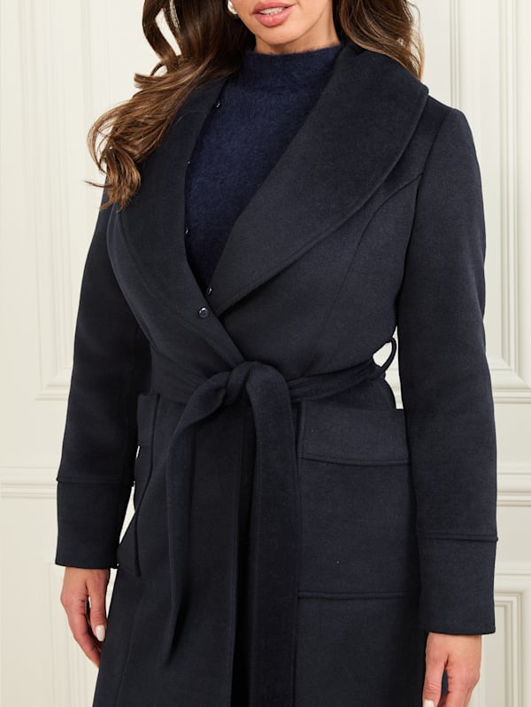 Gallery wool blend coat shop