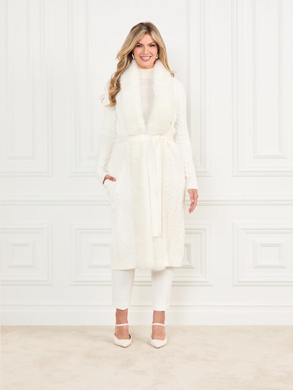 Paula Wrap Cardigan Coat | Marciano