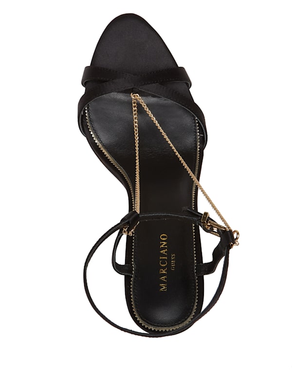 Sandales a talons aiguilles a chainette GUESS Canada