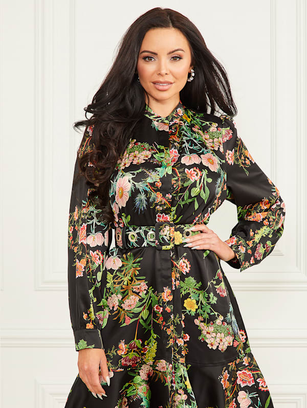 Marciano floral dress cheap