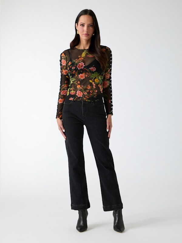 Lewis Mesh Top | GUESS 