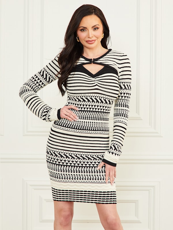 Arianna Stitched Sweater Set | Marciano