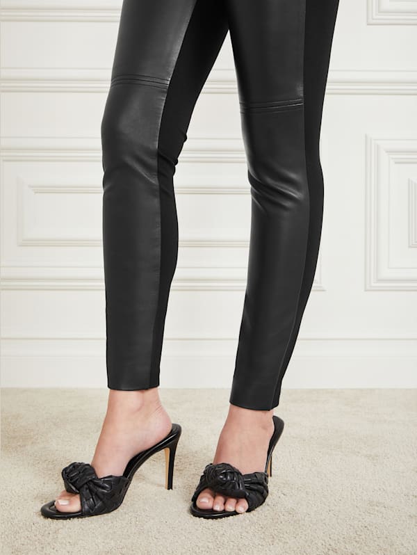 Coy Leather High-Rise Legging | Marciano Ca