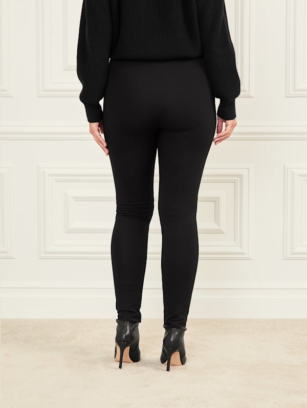 Guess by Marciano Leather And Jersey Leggings