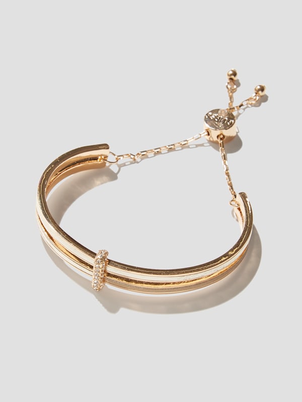 Guess rose gold bangle shop