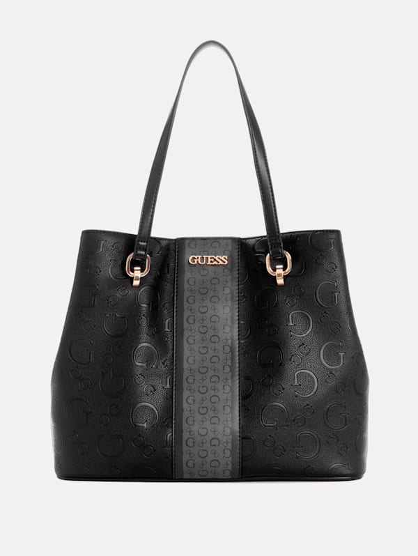 Kassiani Debossed Carry All Set GUESS Factory Ca