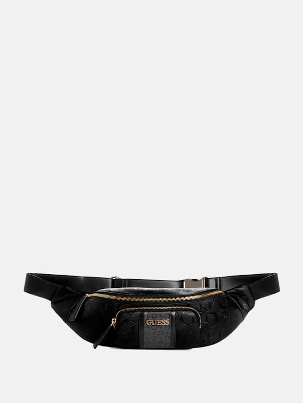 Kassiani Embossed Belt Bag GUESS Factory