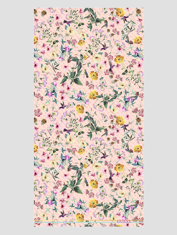 GUESS Jannessa Floral Scarf Black