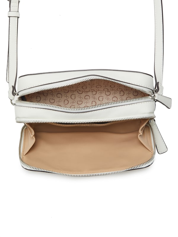 Artemis Mini Double Zip Crossbody GUESS Factory Ca