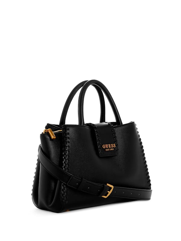 Guess lias small girlfriend satchel best sale