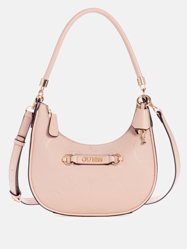 Mirandah Logo Zip Top Shoulder Crossbody Bag GUESS Factory
