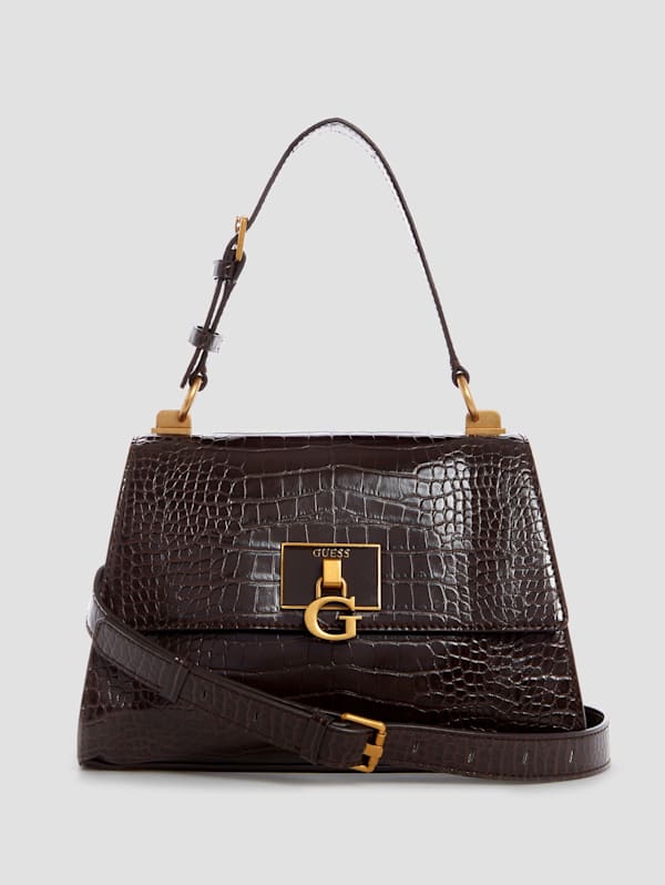 Guess Stephi Top-Handle Flap Bag