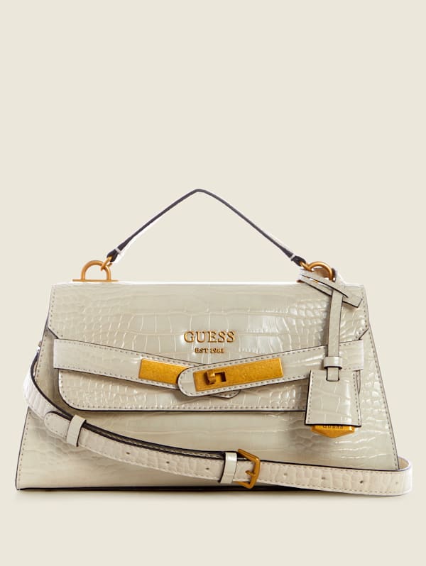 Enisa Top Handle Flap Bag GUESS Canada