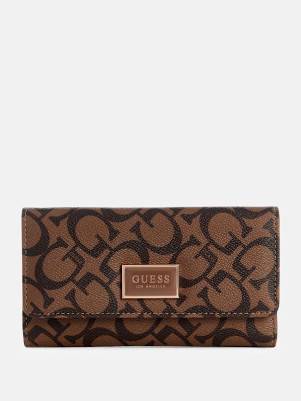 Abree Logo Slim Clutch Wallet