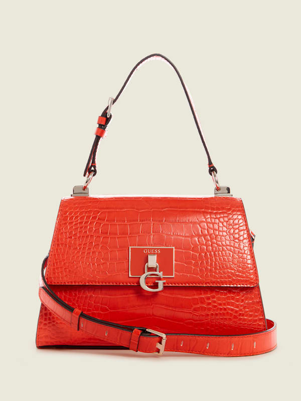 Stephi Top-Handle Flap Bag