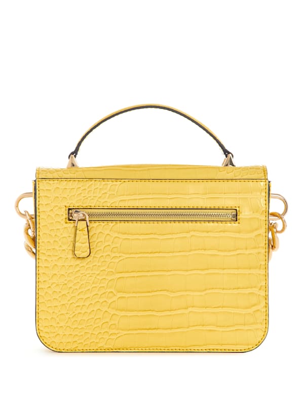 Guess yellow crossbody bag deals