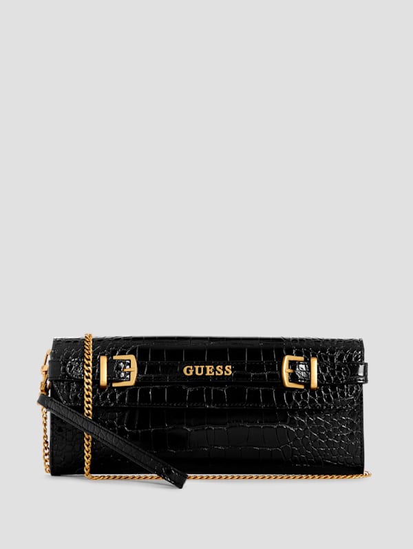 Guess clutch purses sales