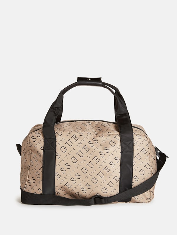 Nylon Weekender Duffle Bag GUESS Factory