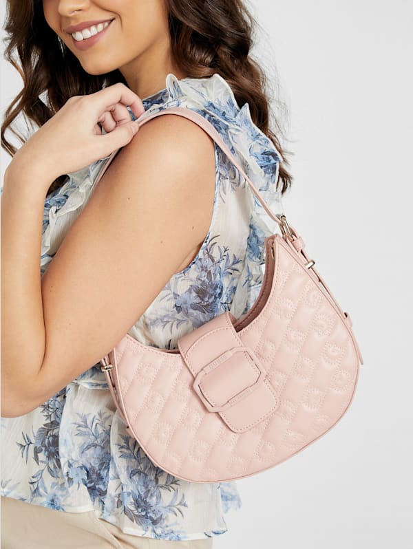 Blush pink shoulder bag hot sale