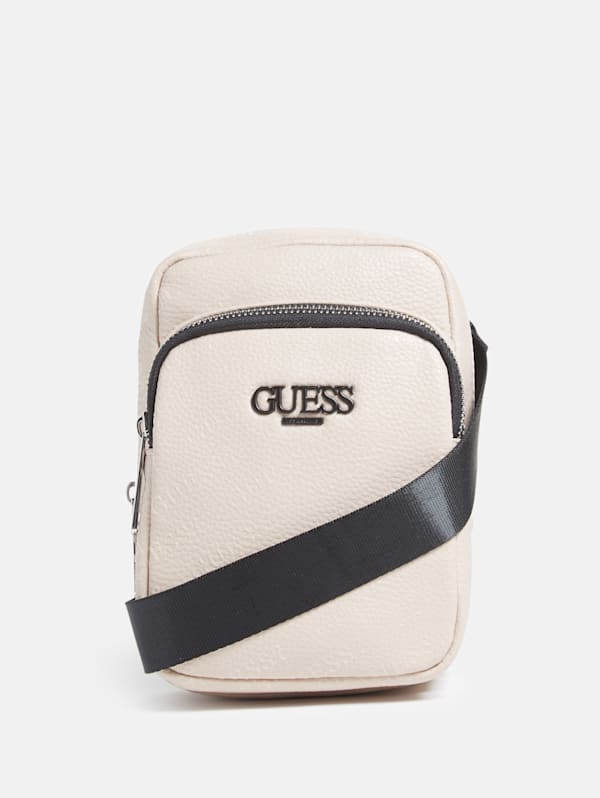 Factory Ezra Logo Crossbody White
