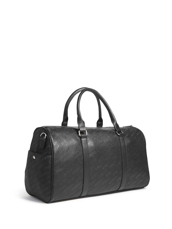 Guess logo duffle bag outlet