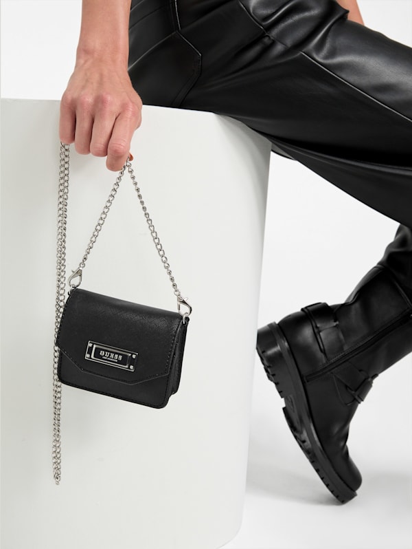Factory Stella Card Crossbody Black
