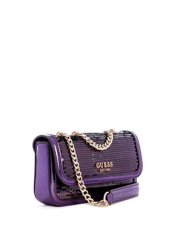 Guess violet mini crossbody bag sale