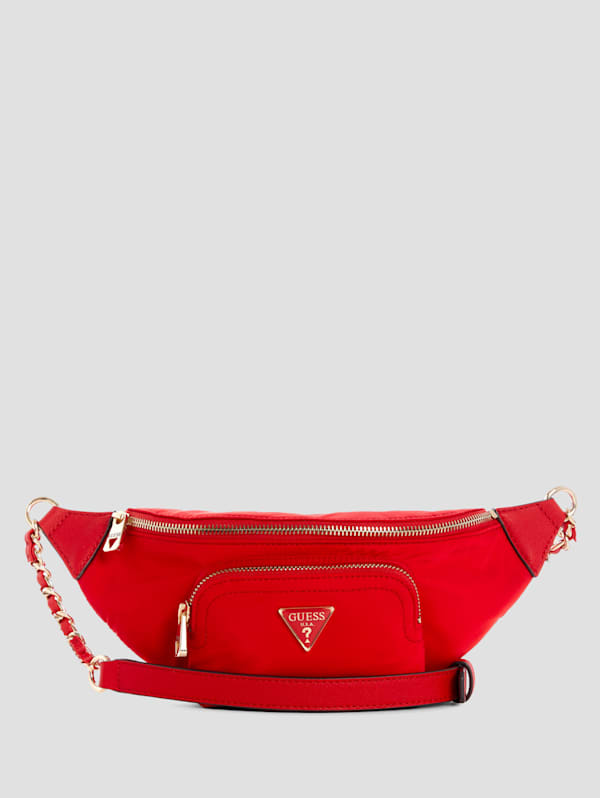 belt bag red