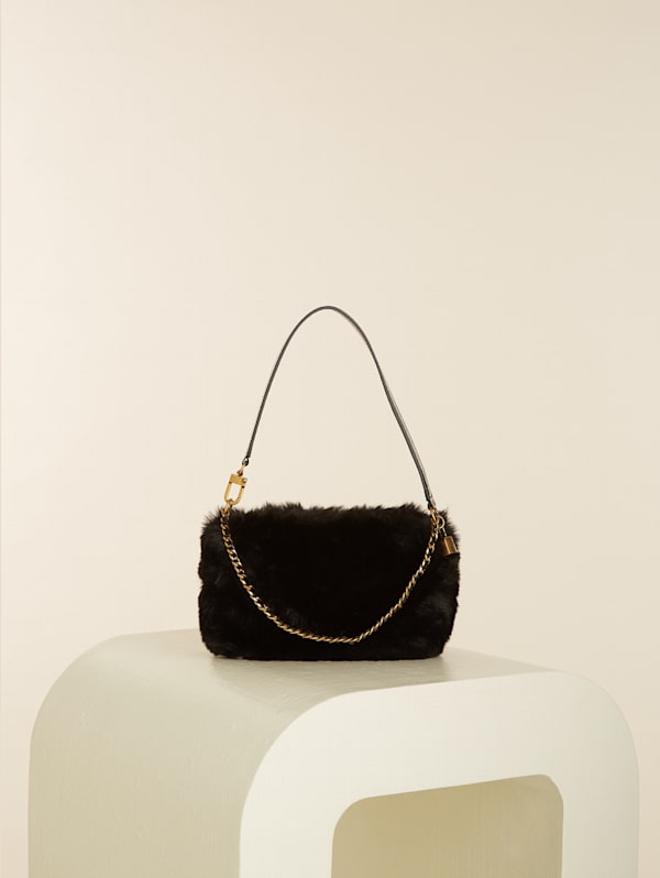 Guess Luxe Crossbody New real leather black shoulder Bag Women Handbag