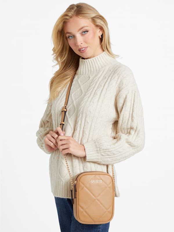 Guess quilted new arrivals crossbody bag