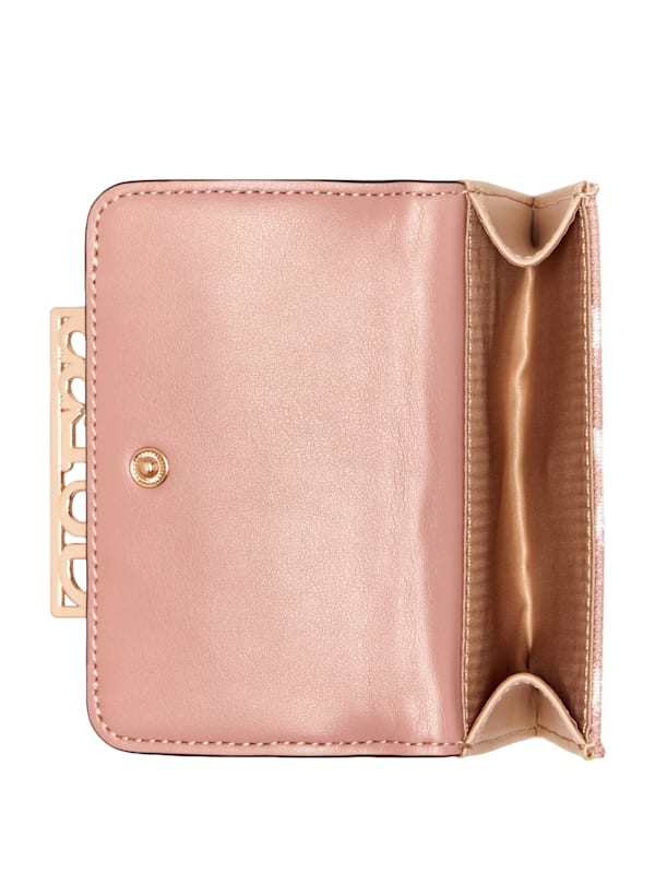 Factory Carrboro Jacquard Logo Folded Wallet Beige One Size