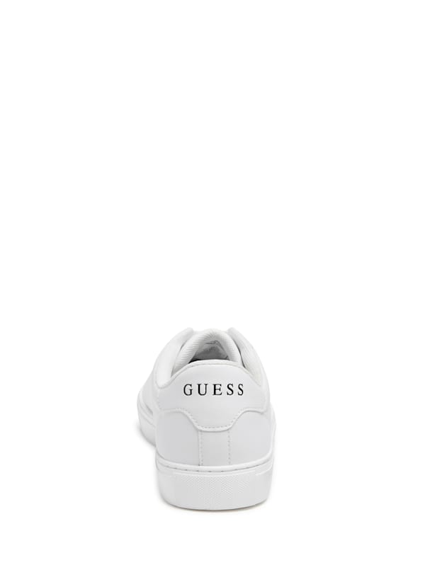 Guess white runners cheap