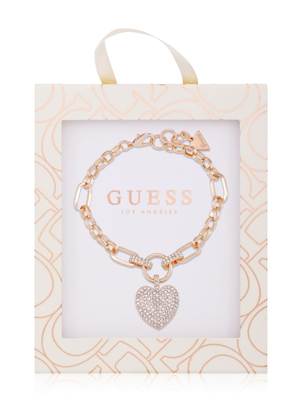 Guess rose gold heart bracelet 2025