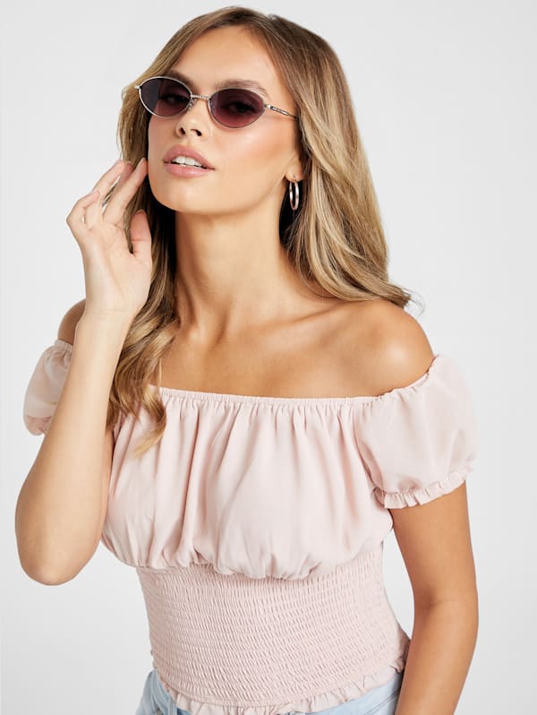 Guess oval sunglasses cheap