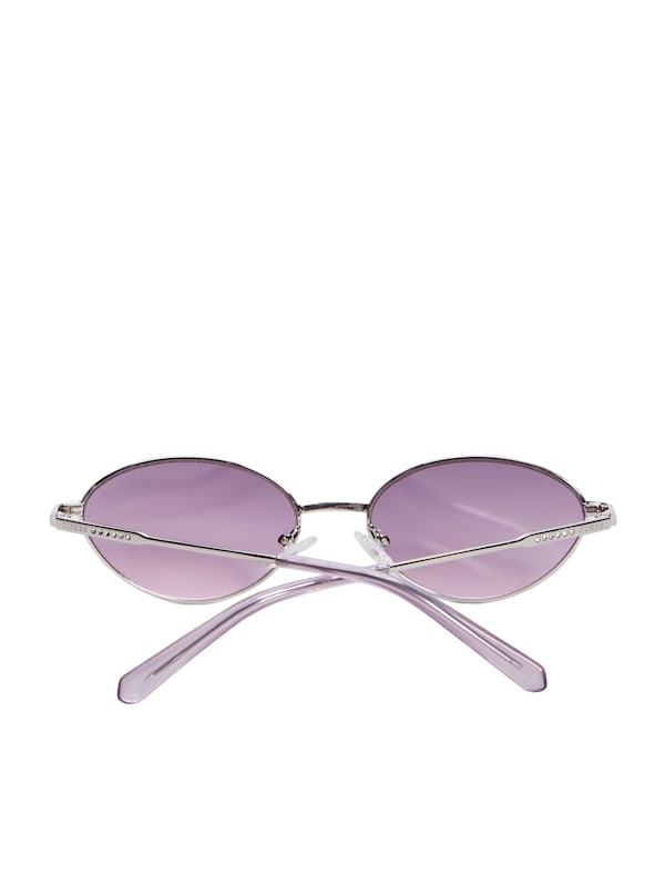 Guess oval sunglasses discount