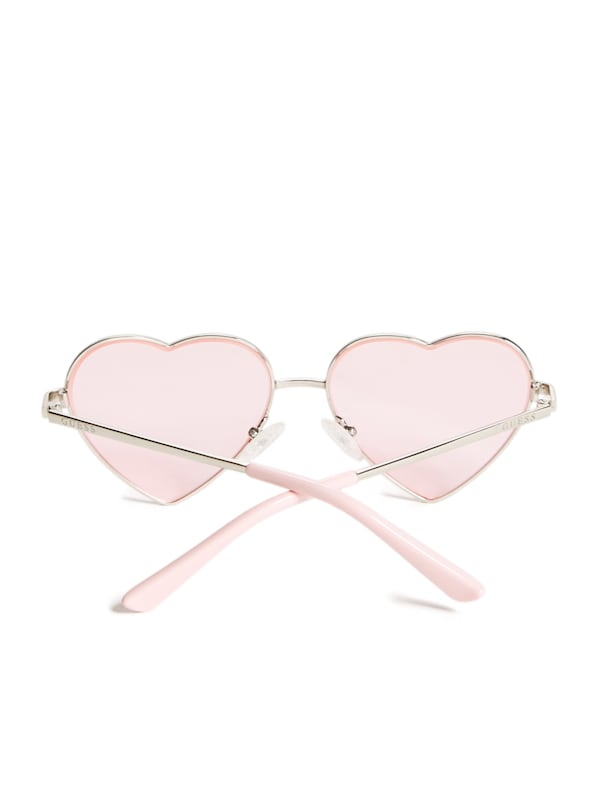 Guess heart shaped sunglasses new arrivals