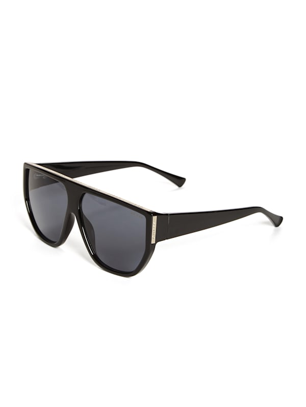 Guess black 2024 round sunglasses