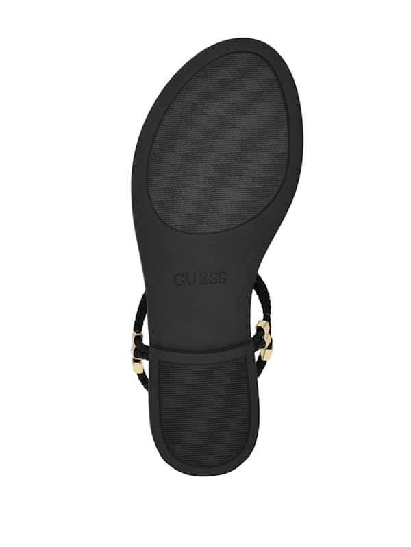 Black sandals with backstrap shop