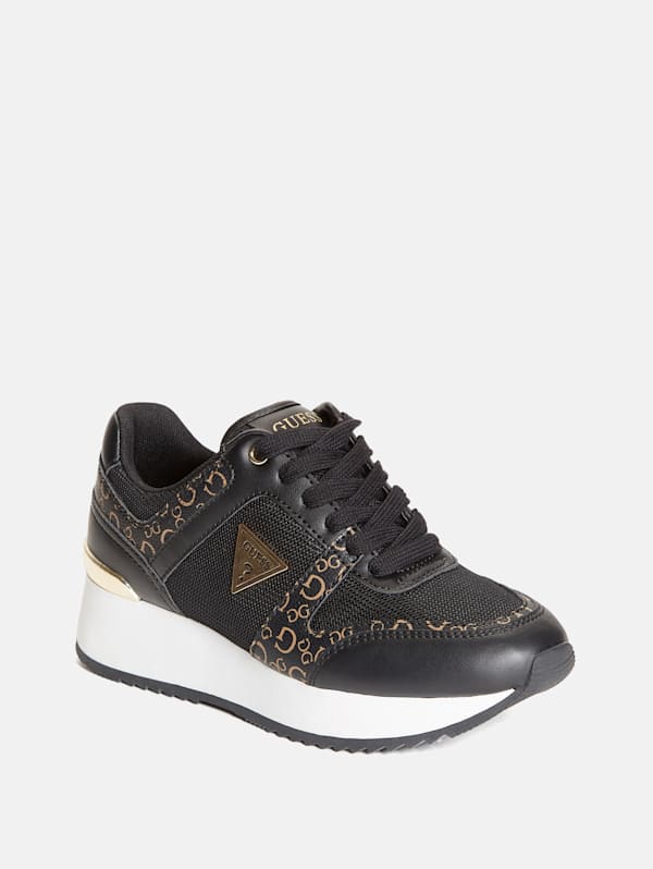Guess metallic sneakers top