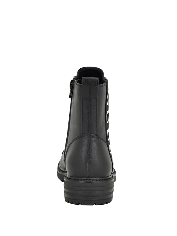 Gwayne Flat Moto Boots GUESS Factory