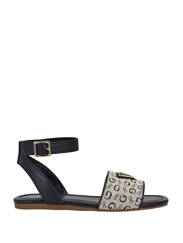 Hazens Logo Sandals GUESS Factory Ca